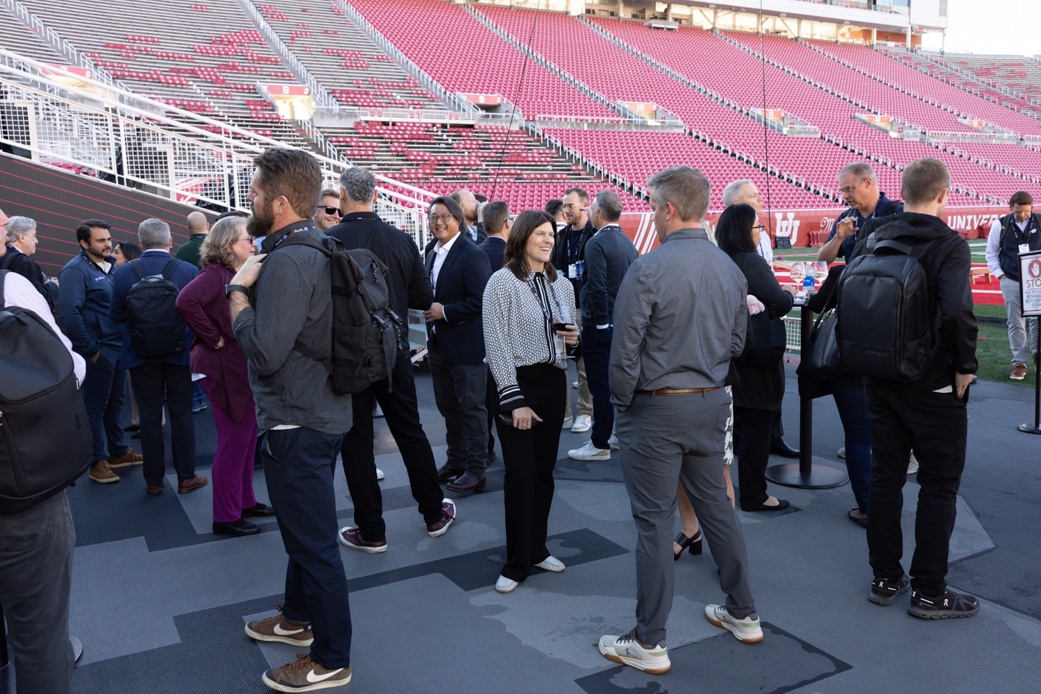Networking at Rice-Eccles Stadium