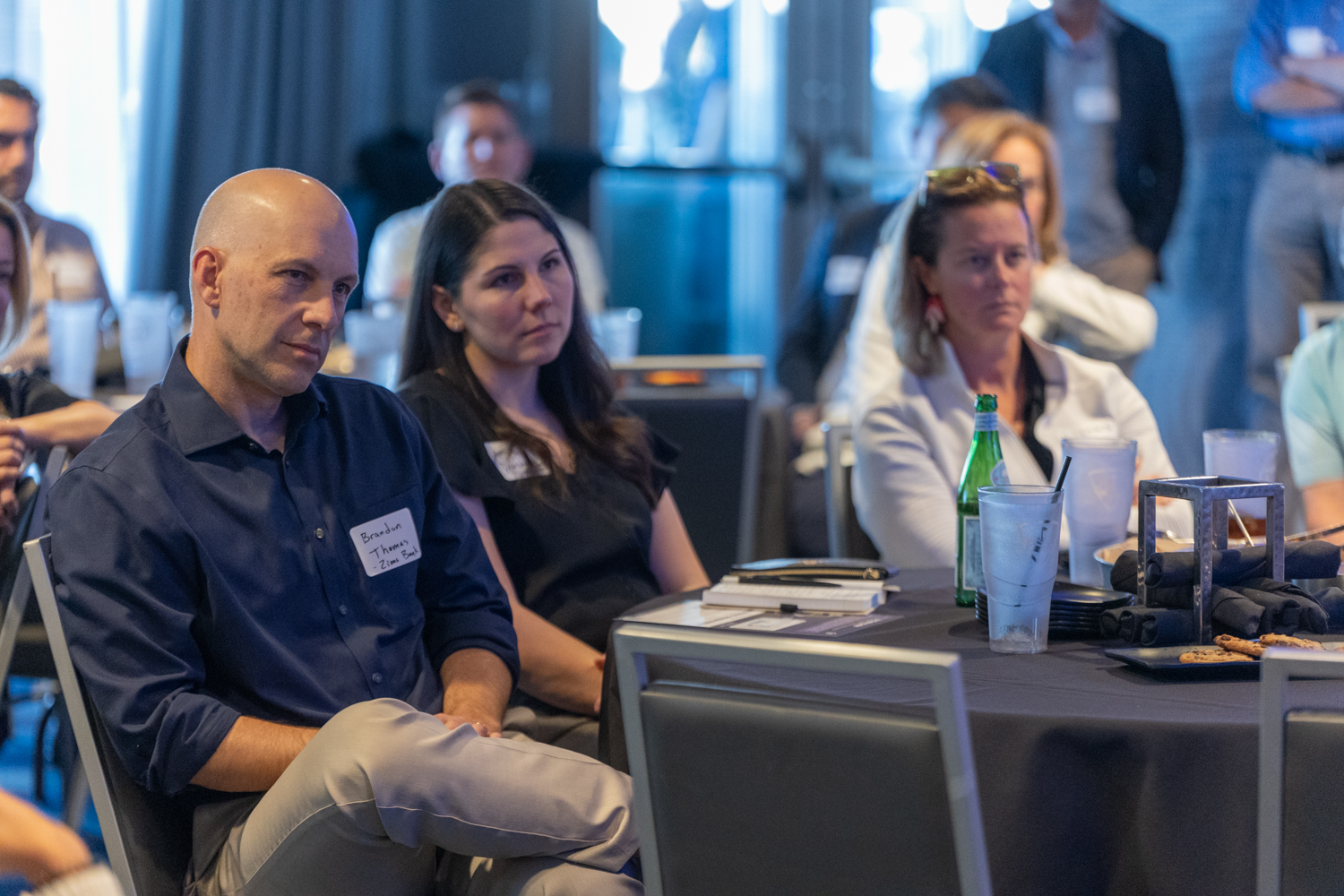 Attendees at conference session